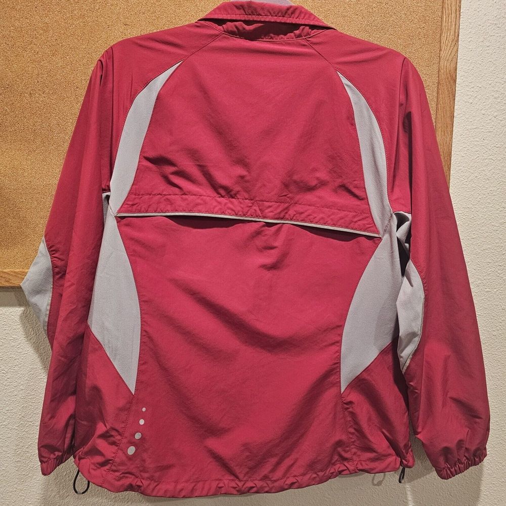 L.L.Bean Jacket Womens Medium Pink‎ Windbreaker 100% Nylon - Picture 11 of 16